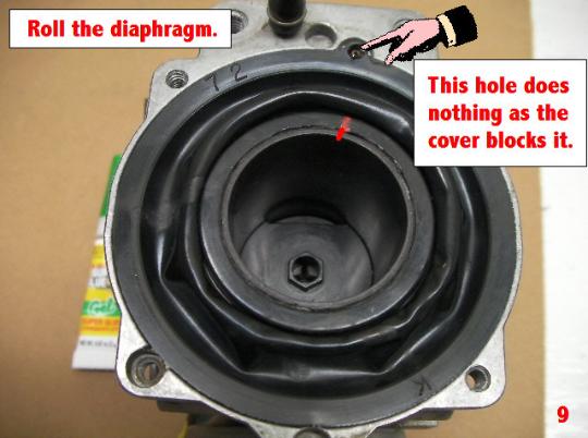 thumbnail interactive-video image 1 of 2x Carburettor Slide Diaphragms For Honda Rebel CMX450C 1986-1987 – Keihin 32mm, Aftermarket 1 of 4